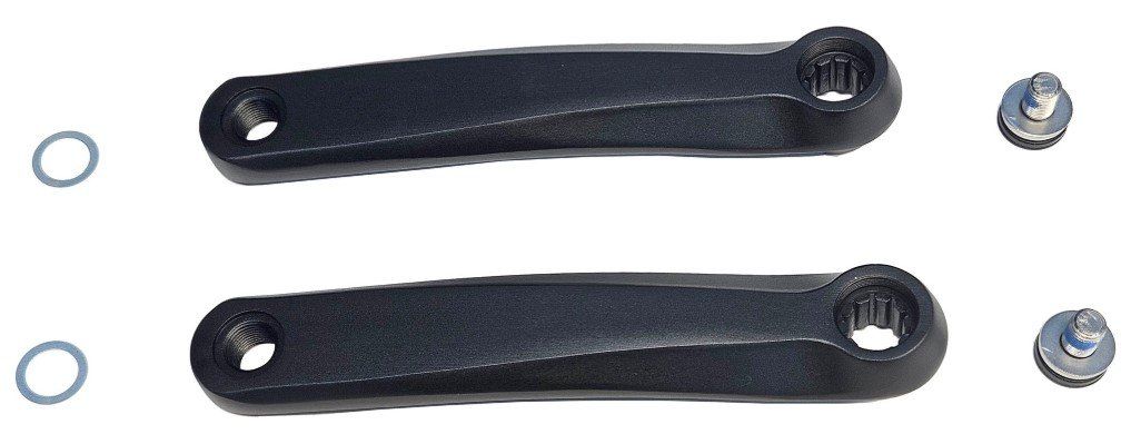 DutchID Crankarmset NBI 170mm L+R Lasco Zwart (10208484) (2181008051268)