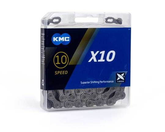 KMC Ketting X10 10v 114 links Grijs (4715575897547)