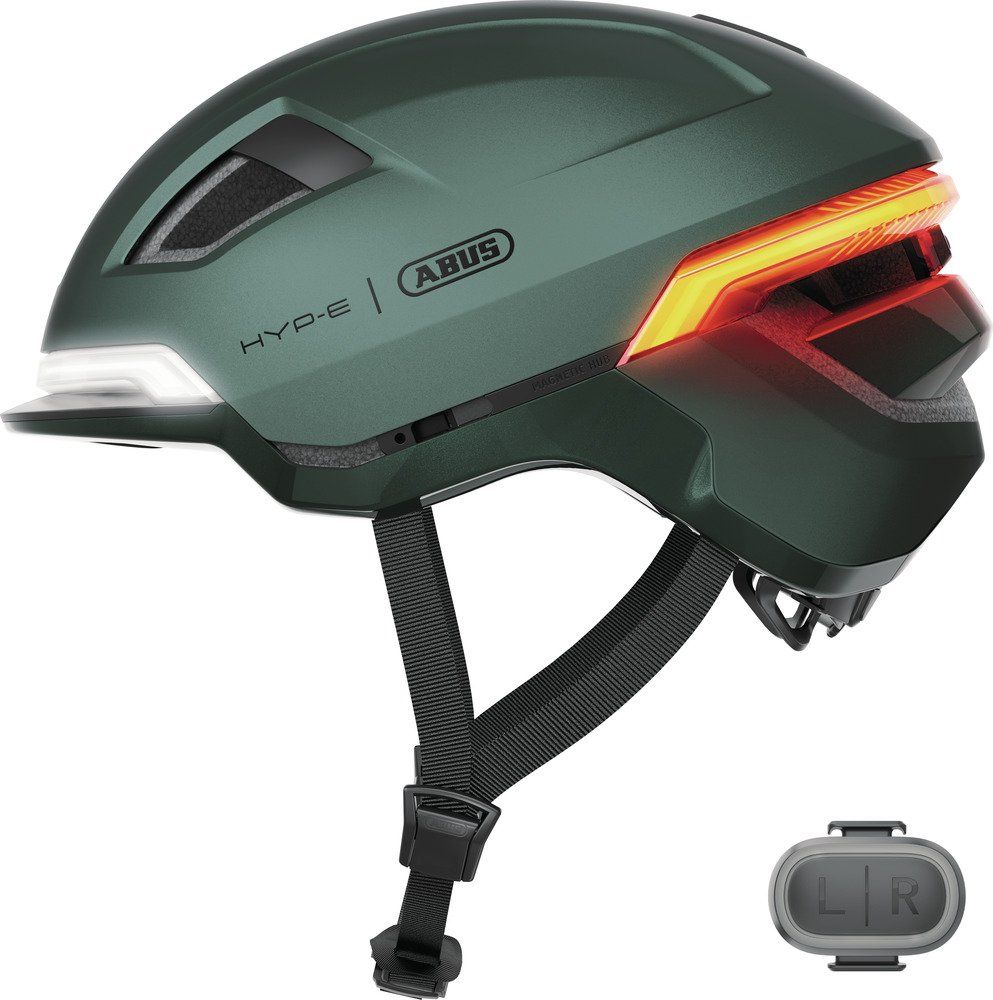 Abus Smart Helm Hyp-E Jungle Green M (54-58cm) (4003318404252)