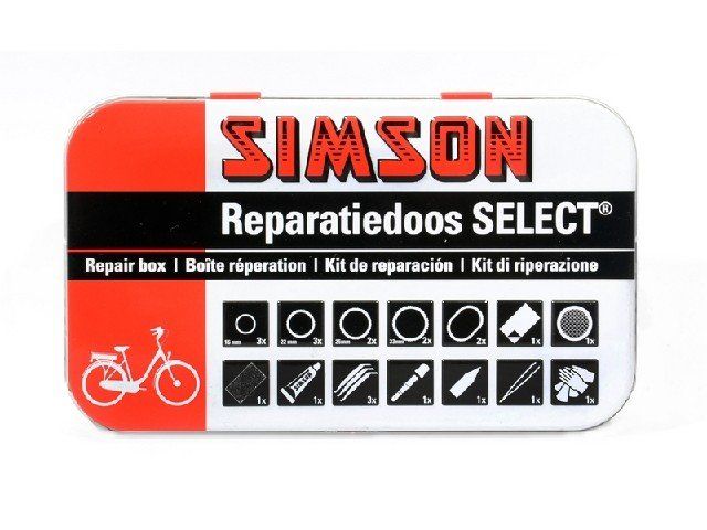 Simson reparatiedoos select met clip (8711646200106)