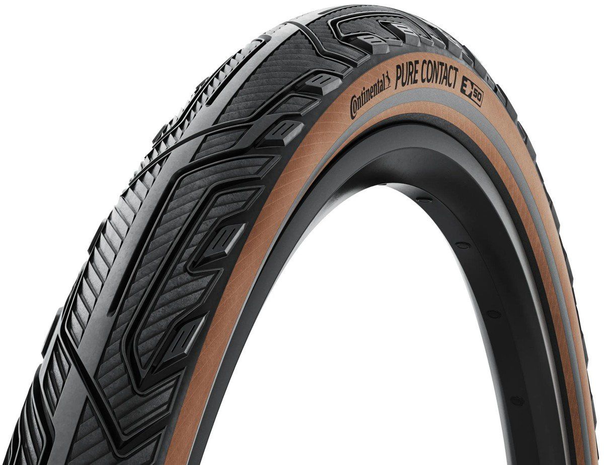 Continental Buitenband Pure Contact 60-584 (27,5"x2.4) Zwart/Coffee (4019238073997)