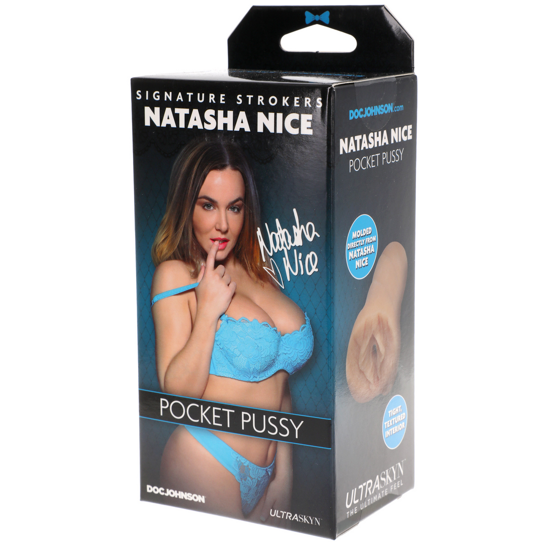 Doc johnson Natasha Nice - ULTRASKYN Pocket Pussy Masturbator (782421077754)