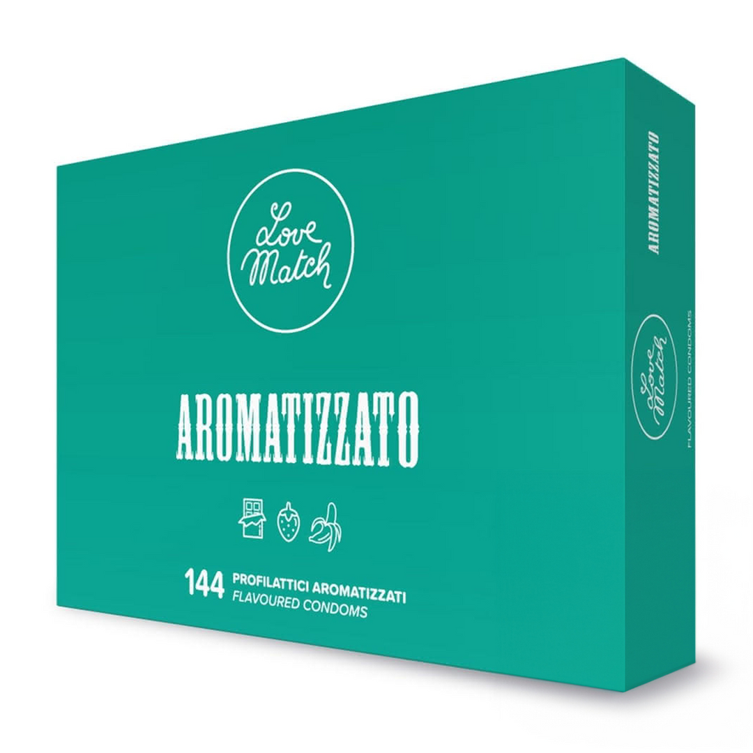 Love match Aromatizzato - Gearomatiseerde Condooms - 144 Stuks (8052742680363)