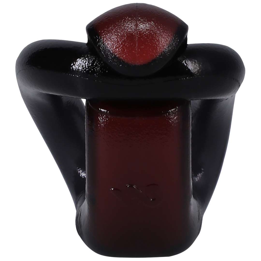 Doc johnson Prestatie Ring - Zwart/Rood (782421086855)