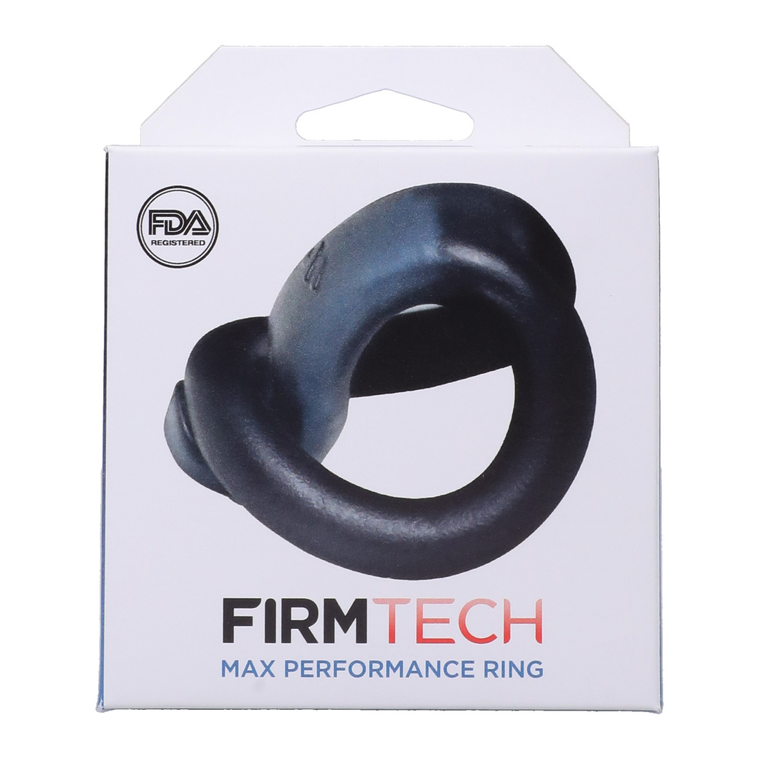 Doc johnson Max Performance Ring - Zwart/Blauw (782421093044)