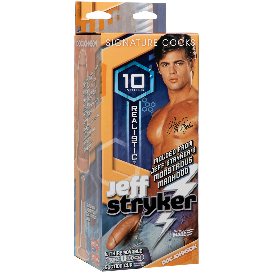 Doc johnson Jeff Stryker - Realistische Dildo met Vac-U-Lock Zuignap (782421122409)