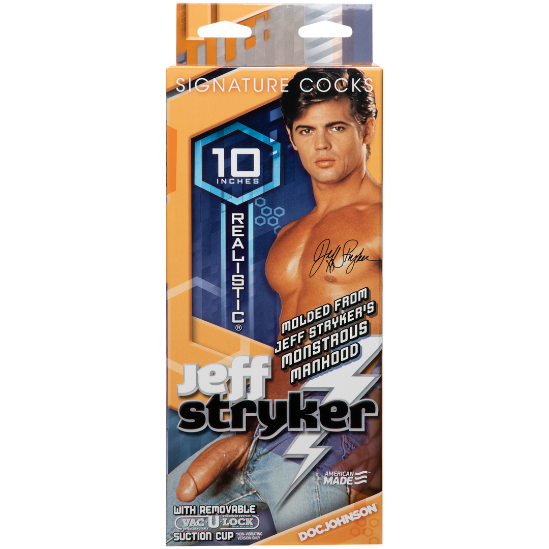 Doc johnson Jeff Stryker - Realistische Dildo met Vac-U-Lock Zuignap (782421122409)