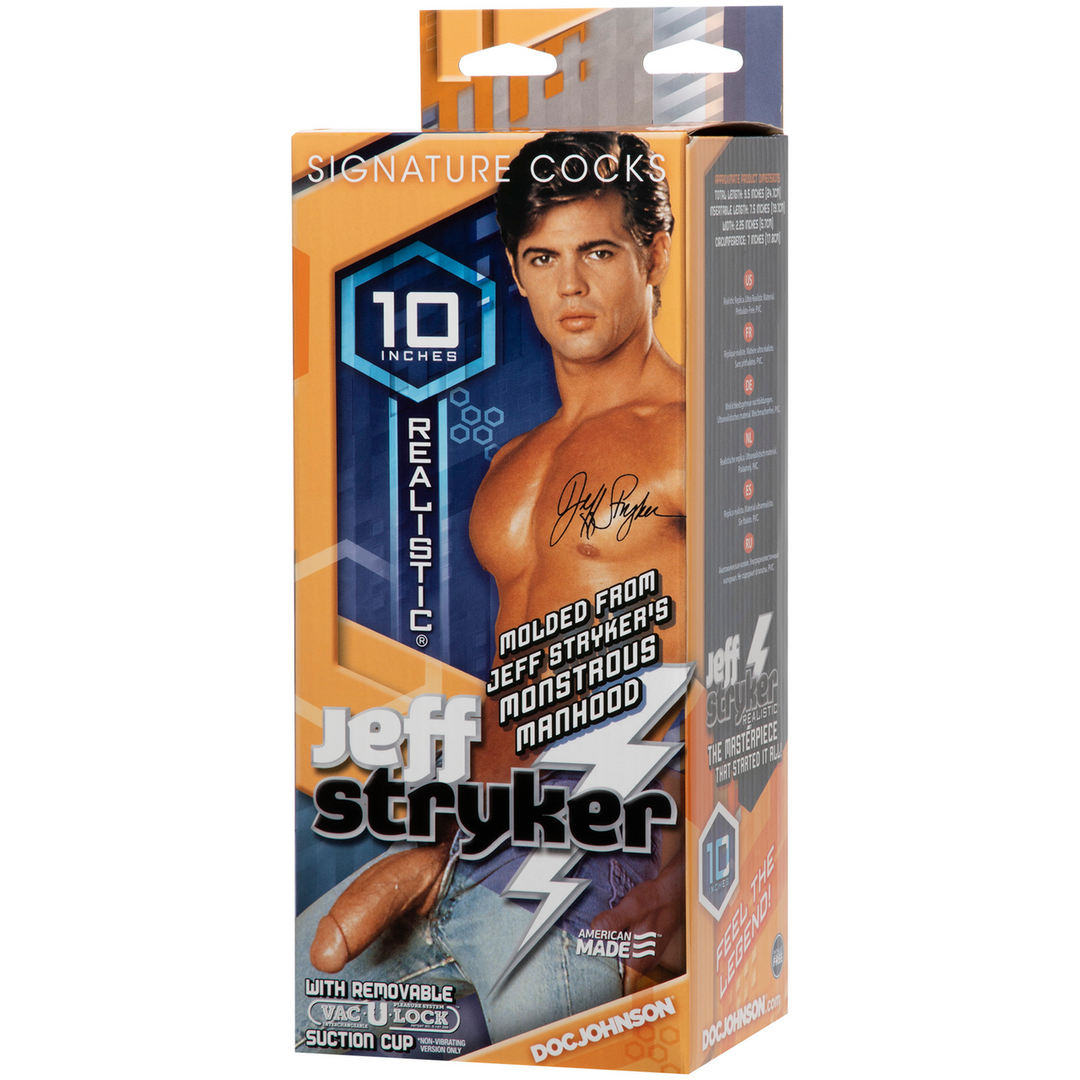 Doc johnson Jeff Stryker - Realistische Dildo met Vac-U-Lock Zuignap (782421122409)