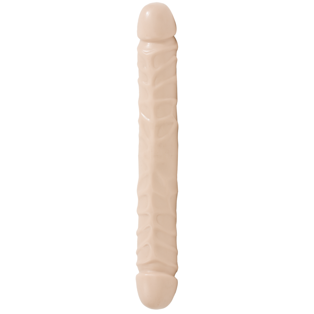 Doc johnson Jr. Veined Double Header - Dildo met Dubbele Einden - 12 / 30 cm (782421104207)