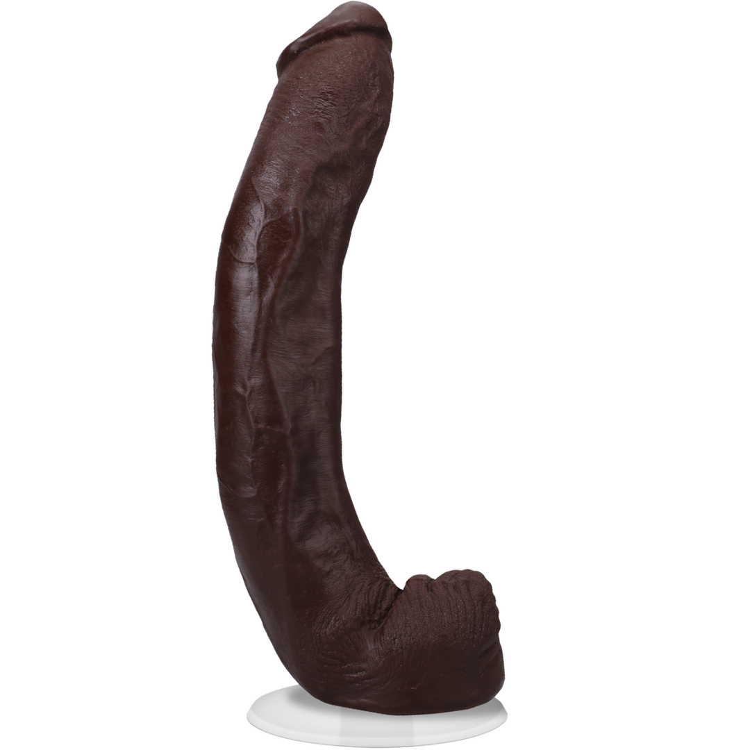 Doc johnson Dredd - Realistische ULTRASKYN Dildo - 13,5 / 34 cm - Chocolade (782421087517)