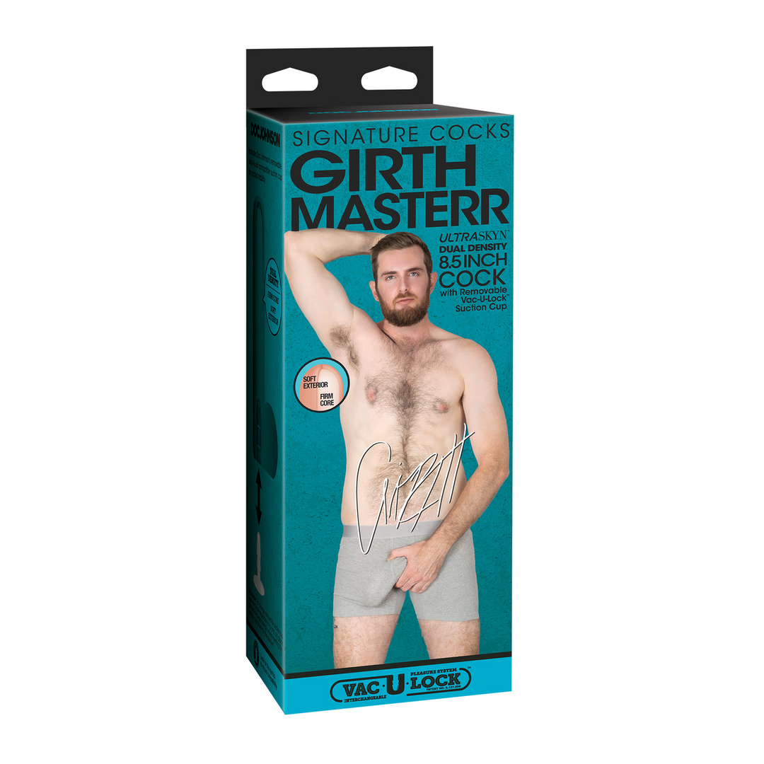 Doc johnson Girthmasterr - Realistisch ULTRASKYN Dildo - 8.5 / 23 cm - Vanilla (782421091255)
