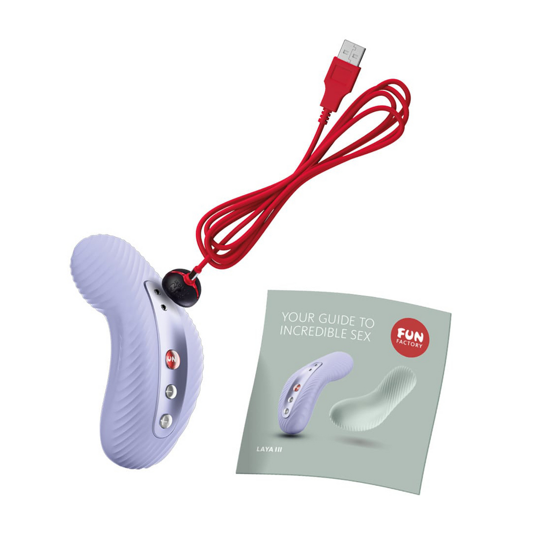Fun factory Laya III - Lay-on Vibrator - Zacht Violet (4032498460116)
