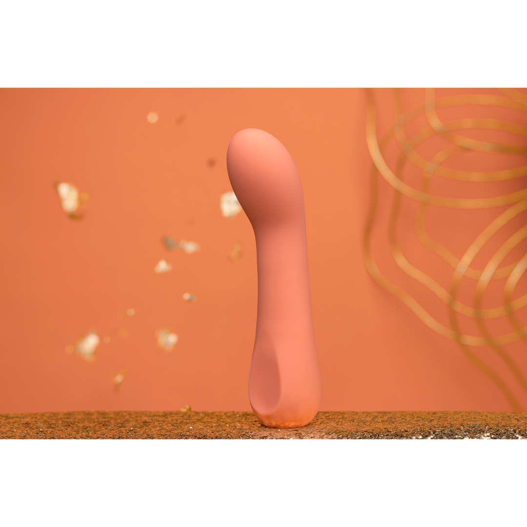Doc johnson Zen - Oplaadbare Silicone G-Spot Vibe - Koraal (782421083267)