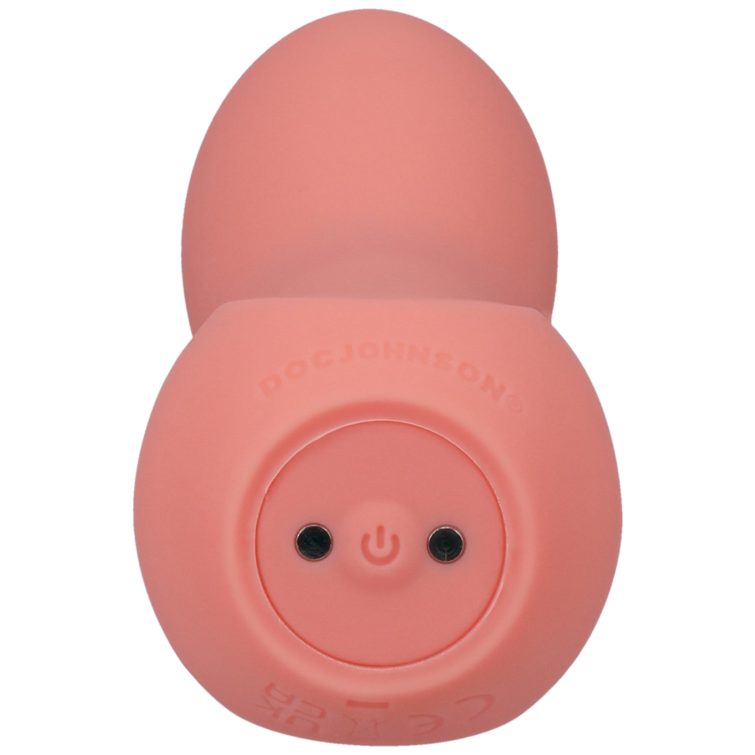 Doc johnson Zen - Oplaadbare Silicone G-Spot Vibe - Koraal (782421083267)