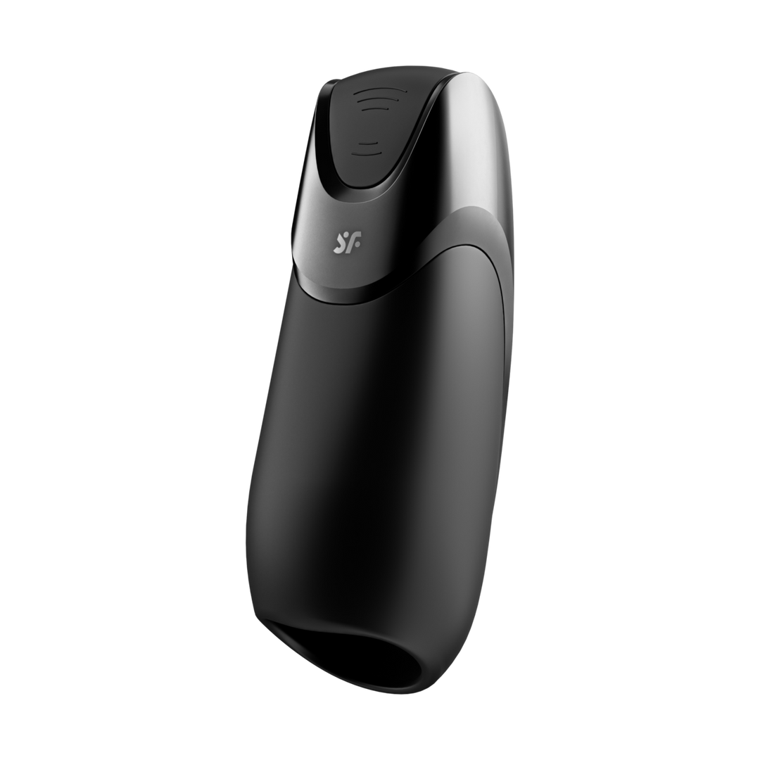 Satisfyer Mannen Vibration Plus Connect App - Zwart (4049369016570)