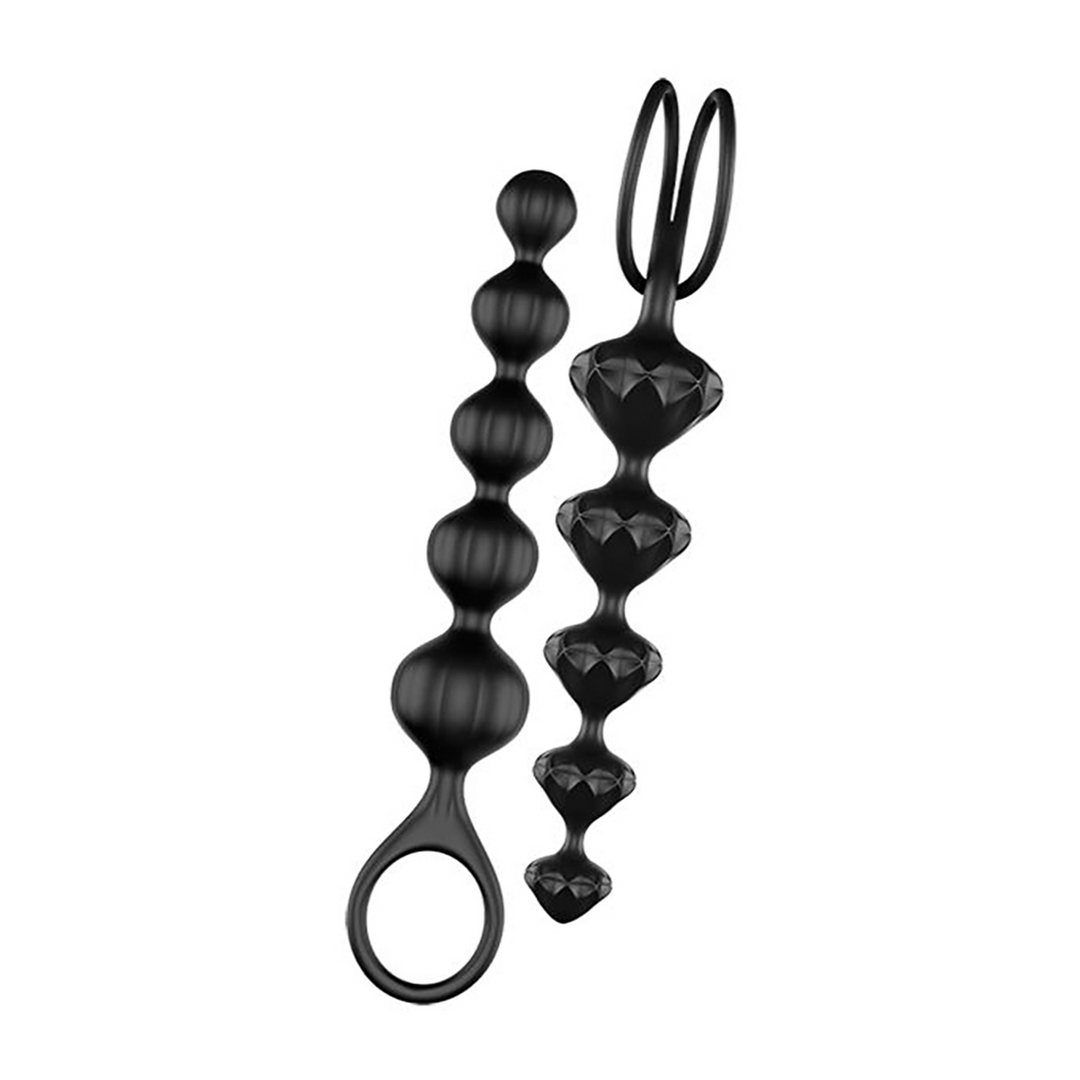 Satisfyer Love Beads - Anale kralen - Zwart (4061504000855)