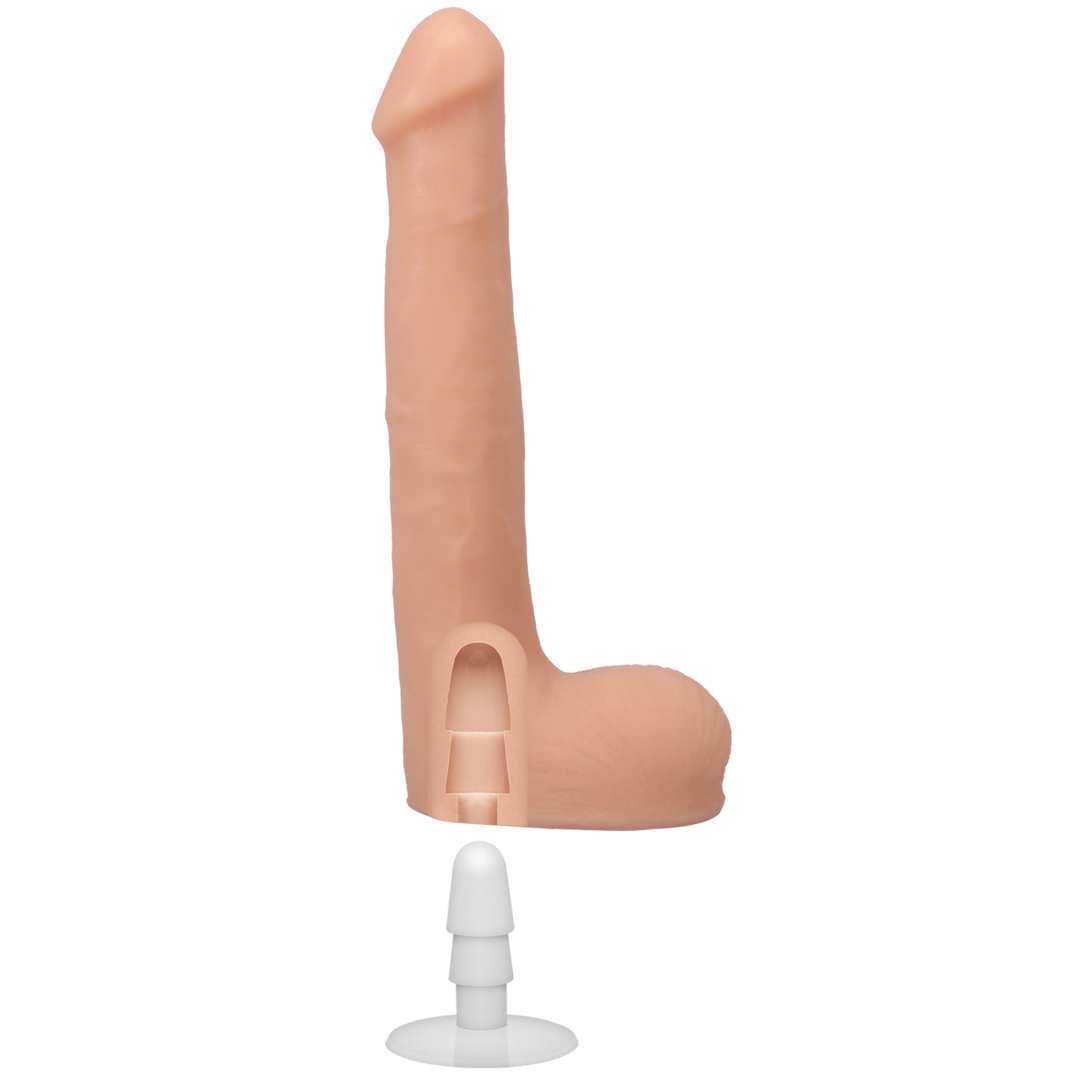 Doc johnson Oliver Flynn - Realistic ULTRASKYN Dildo - 10 / 25 cm - Vanilla (782421087074)