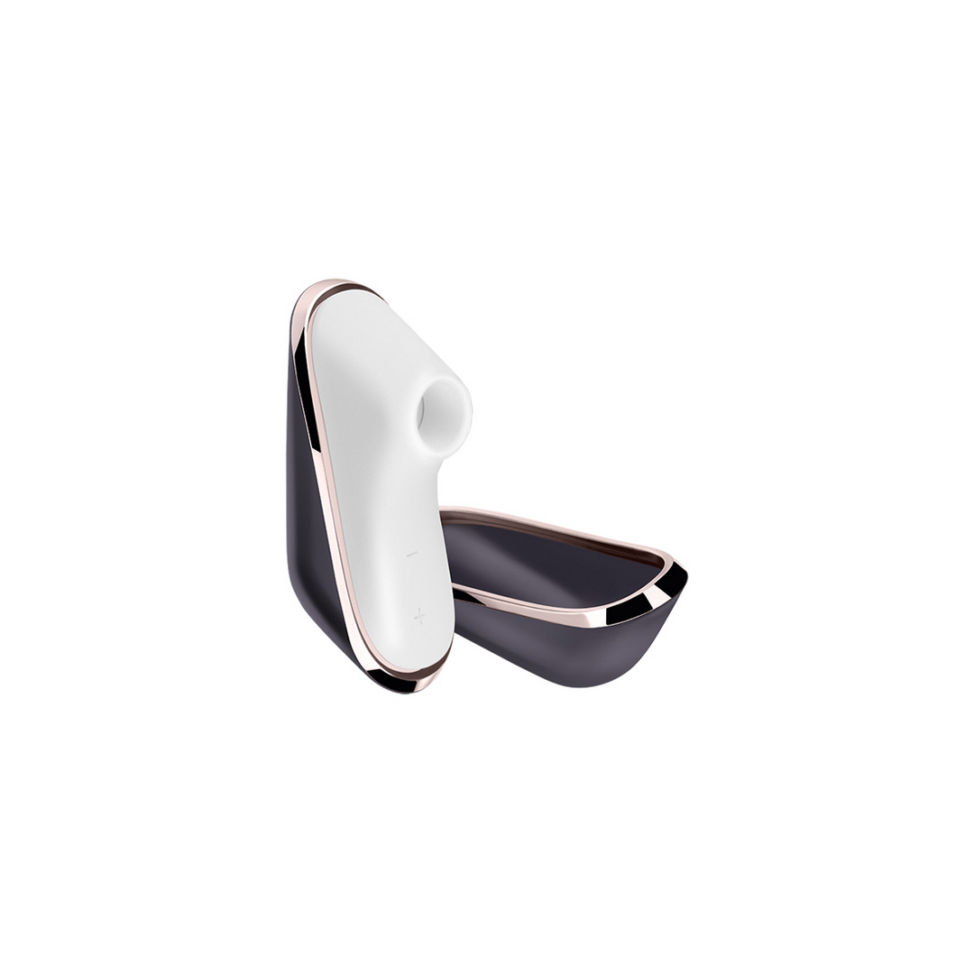 Satisfyer Traveler - Air Pulse Stimulator - Aubergine/Rose Gold (4049369015900)