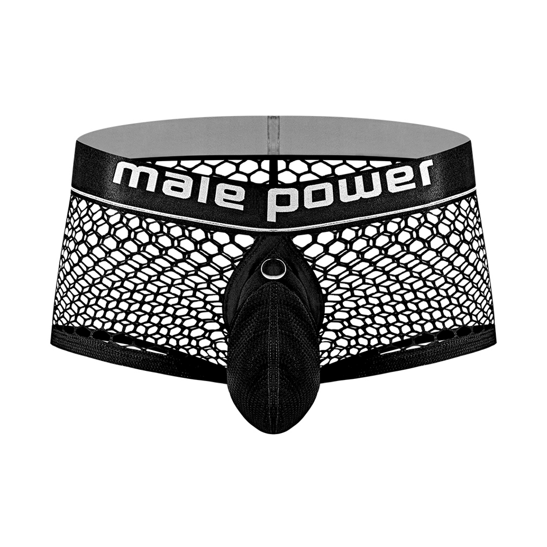 Male power Mini Cock Ring Kort - L - Zwart (845830084031)