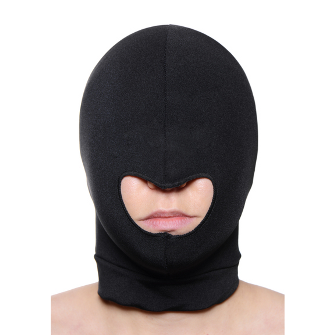 Xr brands Blow Hole - Open Mouth Spandex Gezichtsmasker (848518012746)