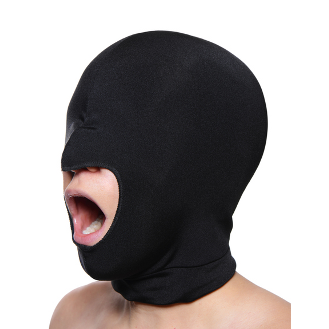 Xr brands Blow Hole - Open Mouth Spandex Gezichtsmasker (848518012746)