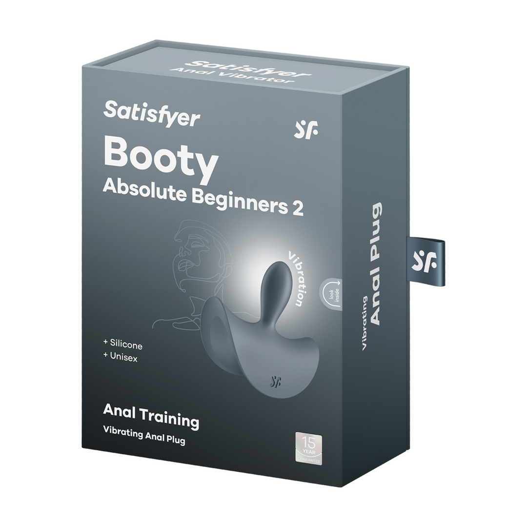 Satisfyer Booty Absolute Beginners 2 - Grijs (4061504045030)