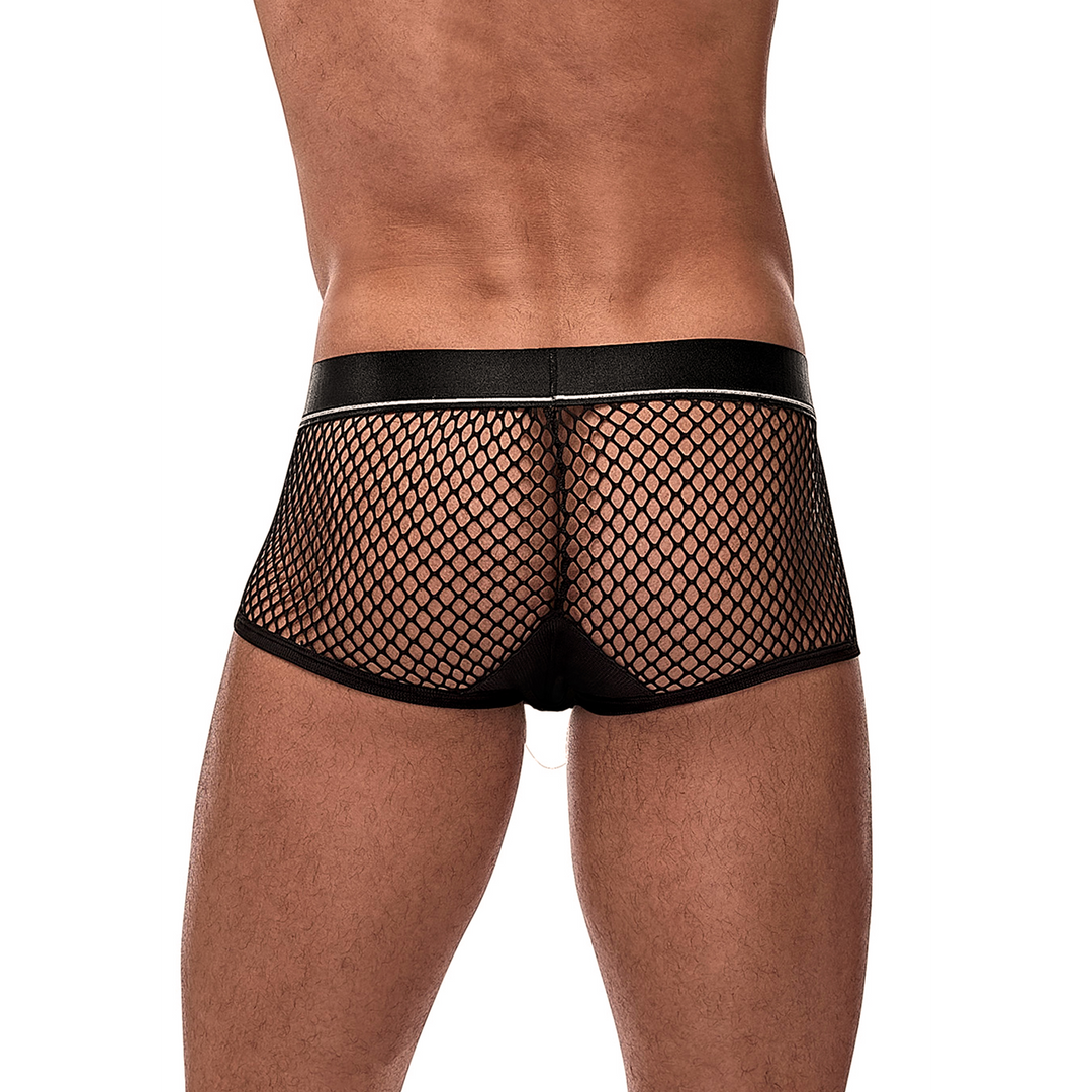 Male power Mini Cock Ring Kort - S - Zwart (845830084017)