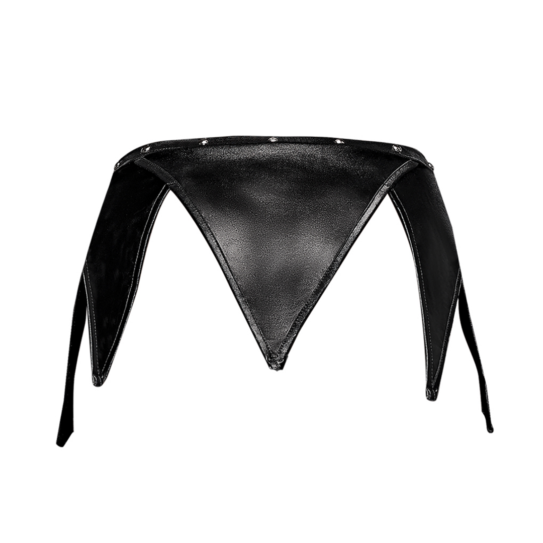 Male power Eros - Gladiator Kilt Ontwerp met een Bevestigde Thong - L/XL - Zwart (845830085915)