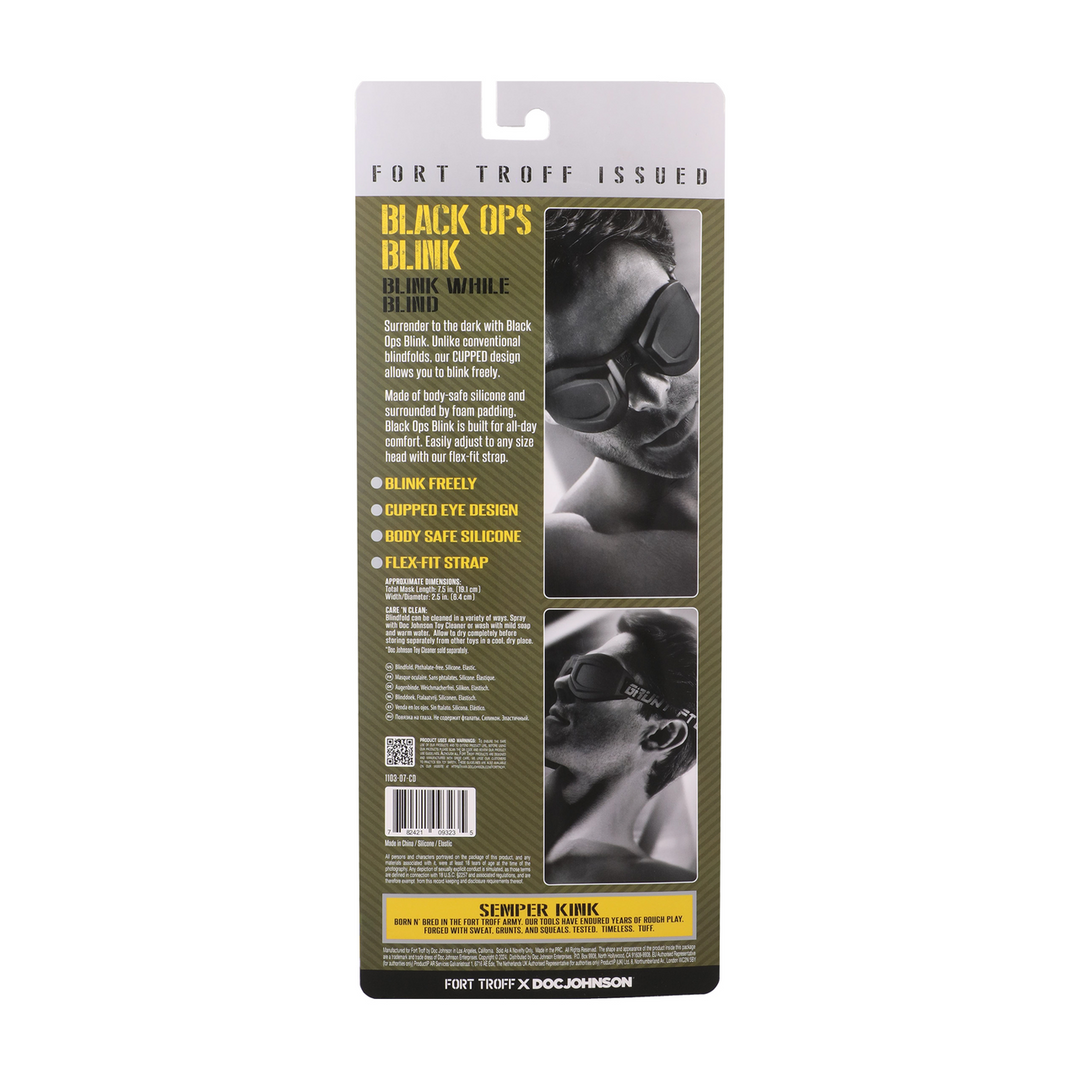 Doc johnson Black Ops Blink - Blinddoek - Zwart (782421093235)