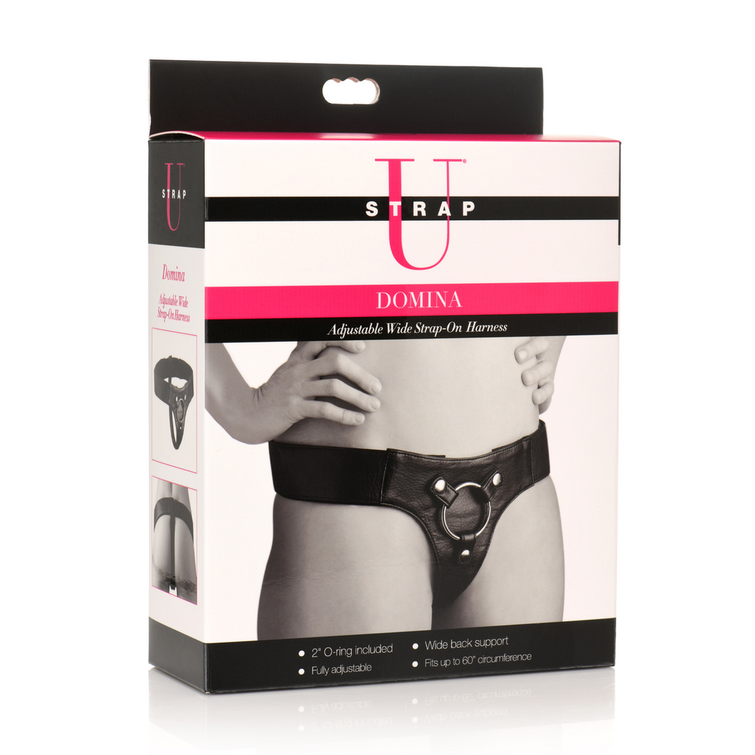 Xr brands Domina - Brede Riem Strap-On Harnas (848518015389)