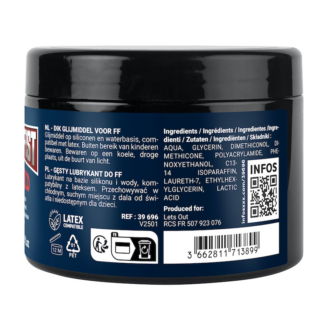 Fuck fist FF Hybrid - Dikke Glijmiddel - 500 ml (3662811713899)