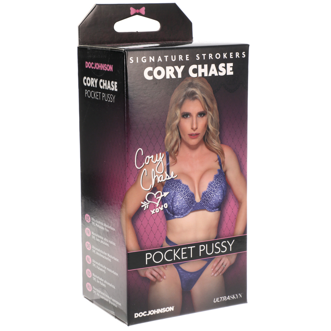 Doc johnson Cory Chase - ULTRASKYN Pocket Pussy Masturbator (782421077778)