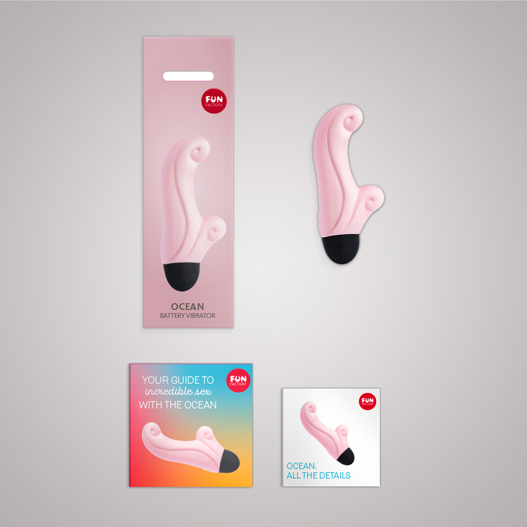Fun factory Ocean - Mini Vibrator - Baby Roze (4032498043029)