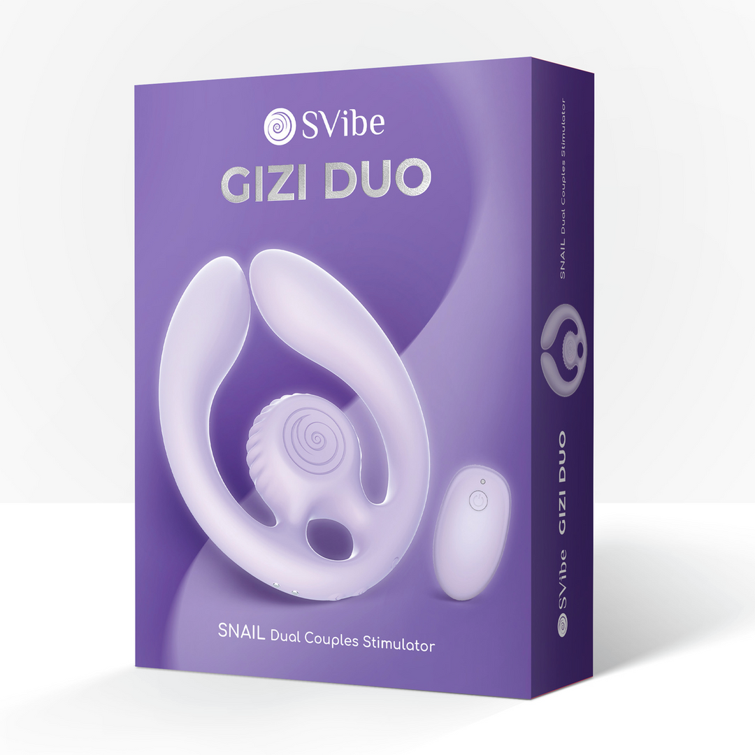 Snail vibe GIZI Duo - Dual Couples Stimulator - Lila (8720615766161)