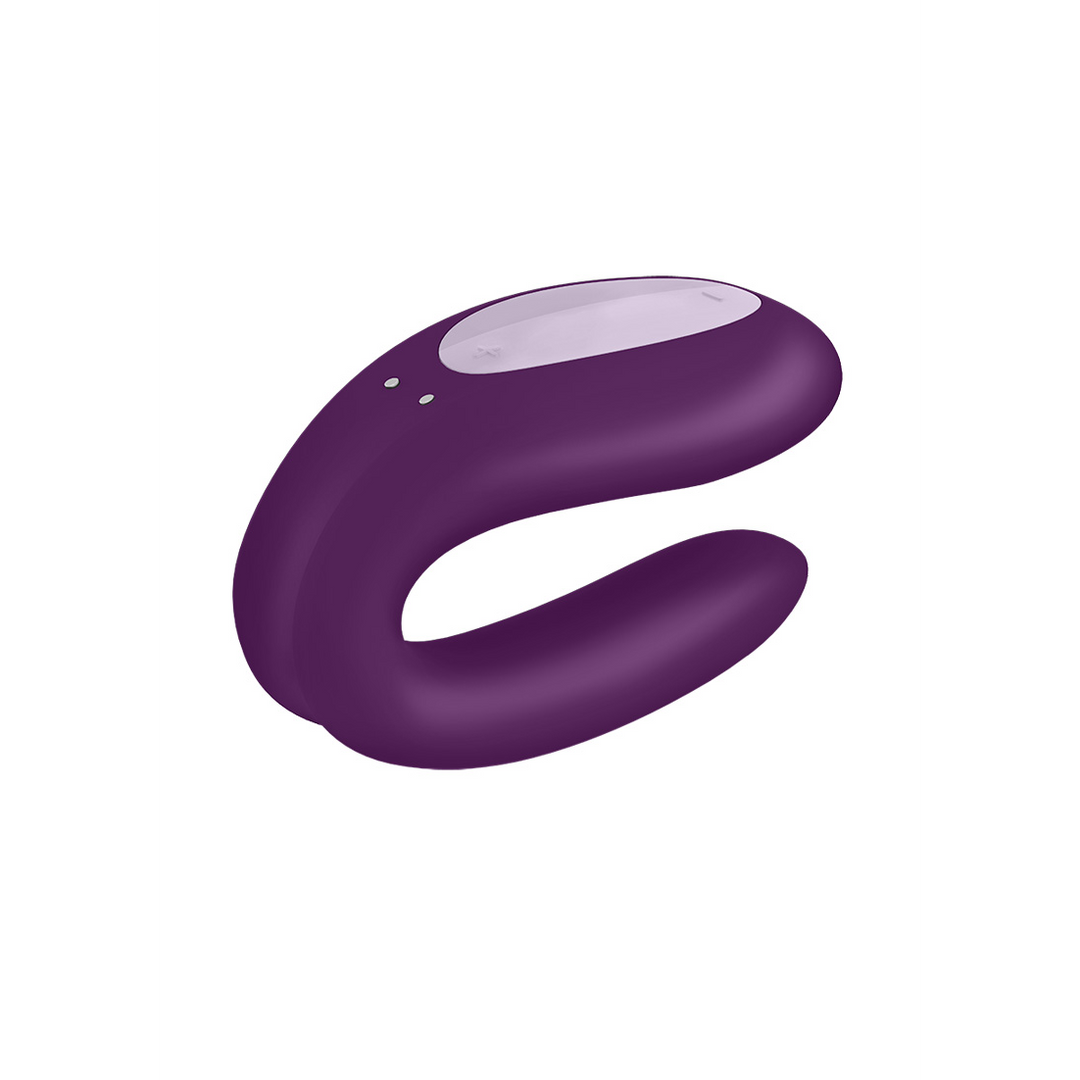 Satisfyer Double Joy - Partner Vibrator - Violet (4061504002408)