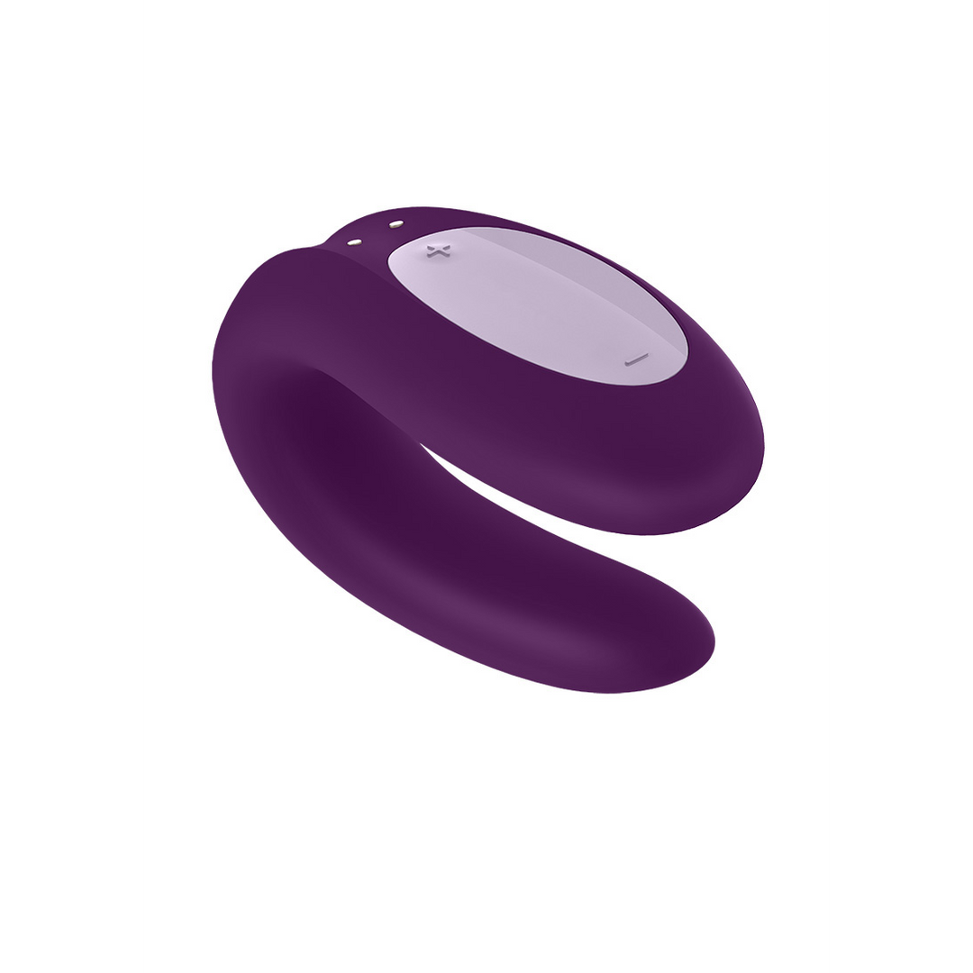 Satisfyer Double Joy - Partner Vibrator - Violet (4061504002408)