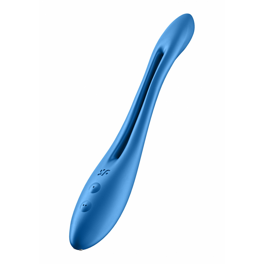 Satisfyer Elastic Game - Buigbare Multifunctionele Massager - Donkerblauw (4061504007649)
