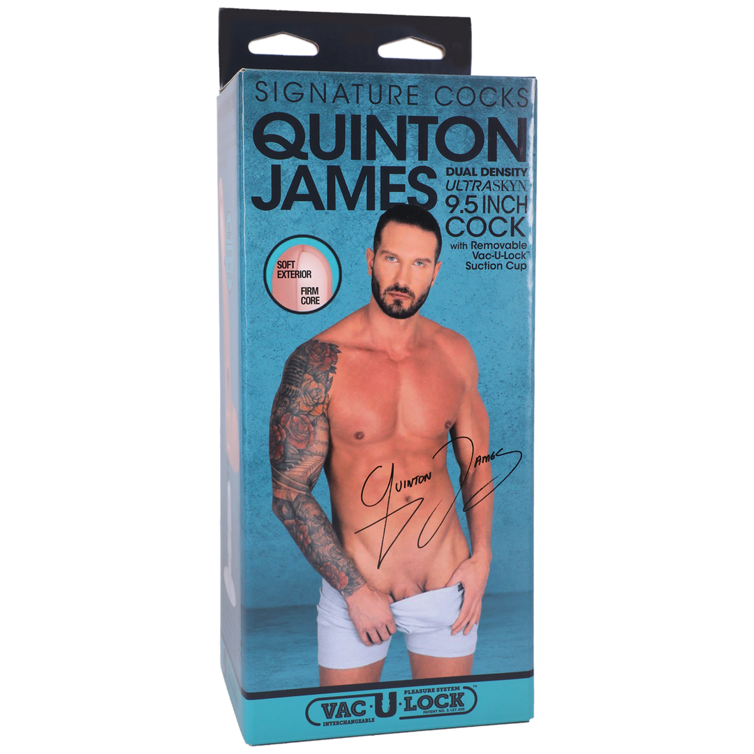 Doc johnson Quinton James - Realistic ULTRASKYN Dildo - 9.5 / 24 cm (782421086701)