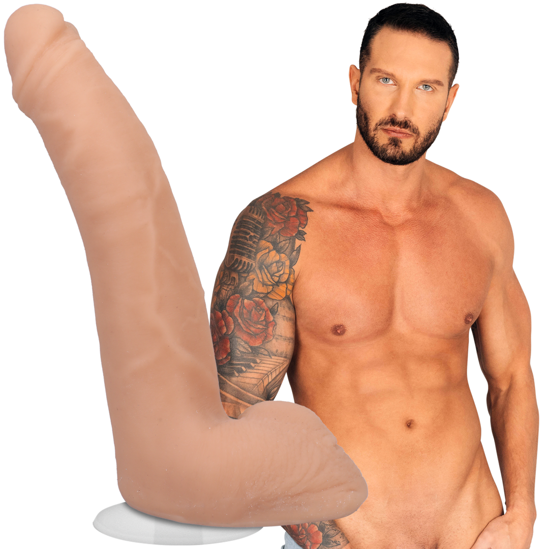 Doc johnson Quinton James - Realistic ULTRASKYN Dildo - 9.5 / 24 cm (782421086701)