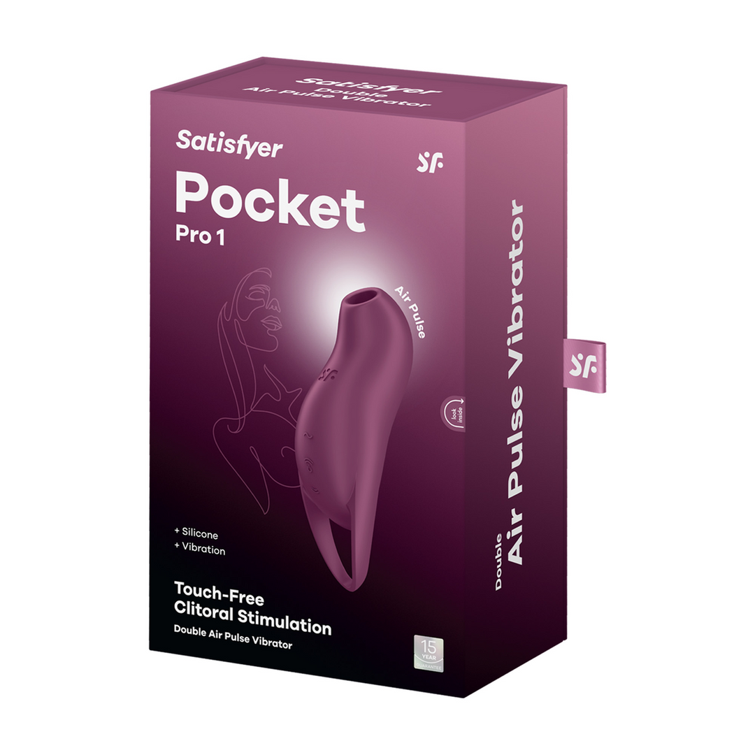 Satisfyer Pocket Pro 1 - Paars (4061504045177)