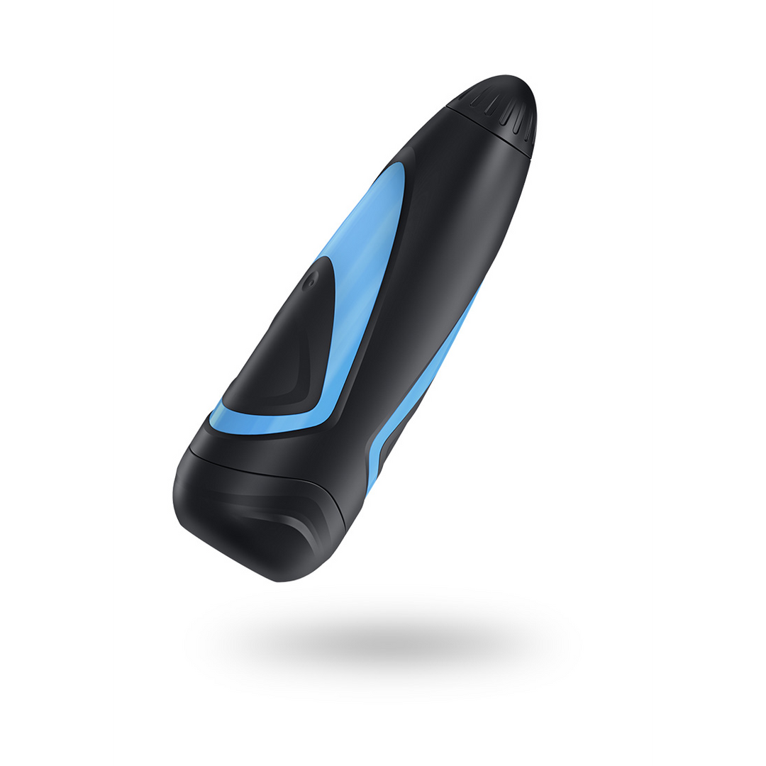 Satisfyer Mannen One - Masturbator - Zwart/Blauw (4049369015887)