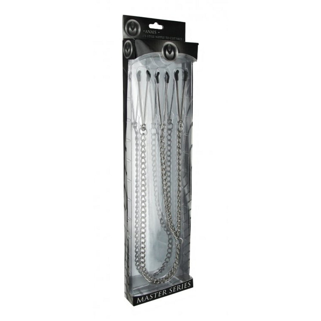 Xr brands Anais Y-Style - Tepel-naar-Klitoris Klemmen Set (848518000750)