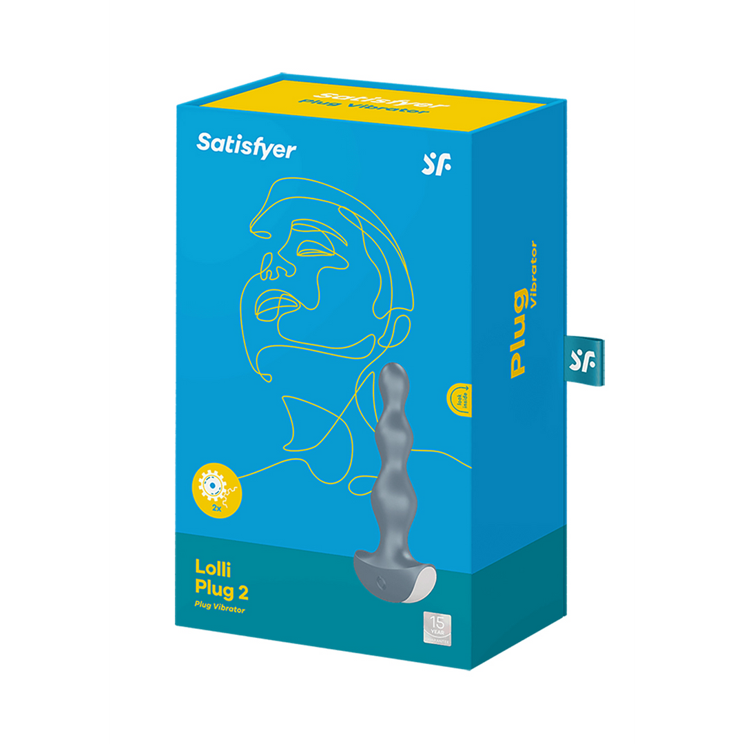 Satisfyer Lolli Plug 2 - Classic Vibrator - IJsblauw (4061504003269)