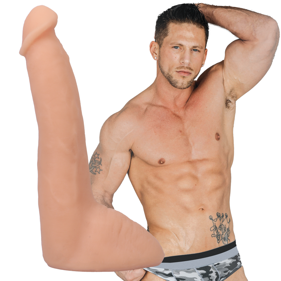 Doc johnson Roman Todd - Realistic ULTRASKYN Dildo - 8 / 20 cm - Vanilla (782421087548)