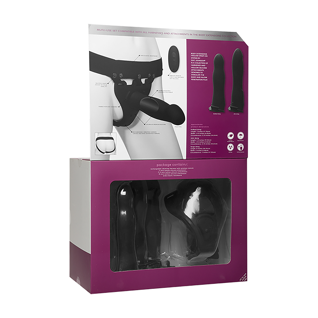 Doc johnson Naughty - Siliconen Harnas (782421070366)