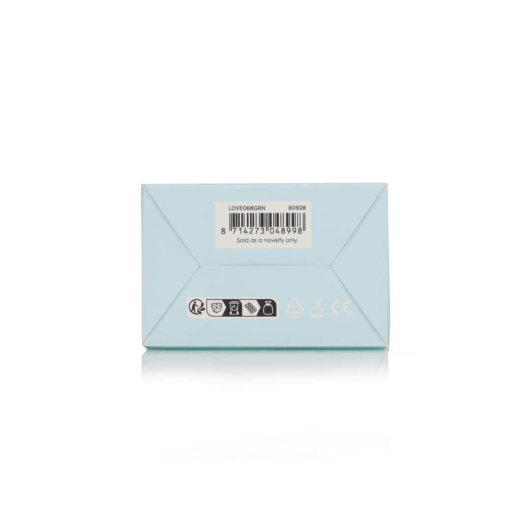 Loveline by shots Ultra Soft Silicone Pointed Cock Ring - Blauw Gras (8714273048998)