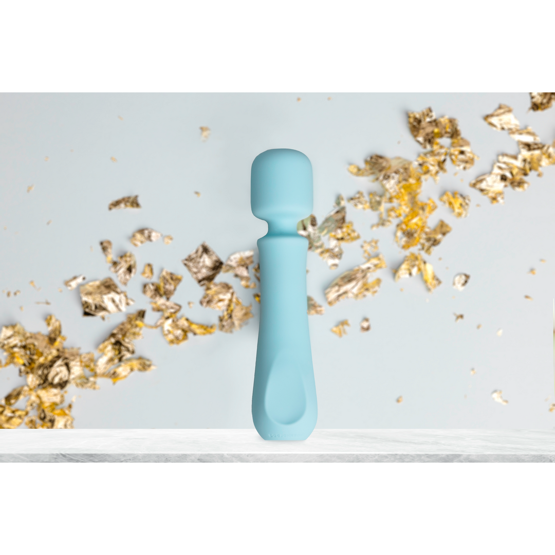 Doc johnson Euphoria - Oplaadbare Siliconen Wandvibrator - Blauw (782421083915)