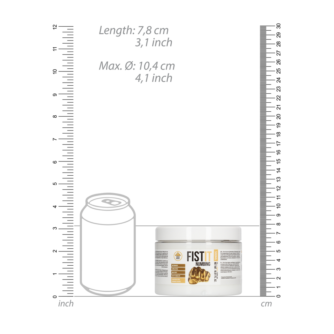 Fist it by shots Verdovende Glijmiddel - 17 fl oz / 500 ml (8714273071200)