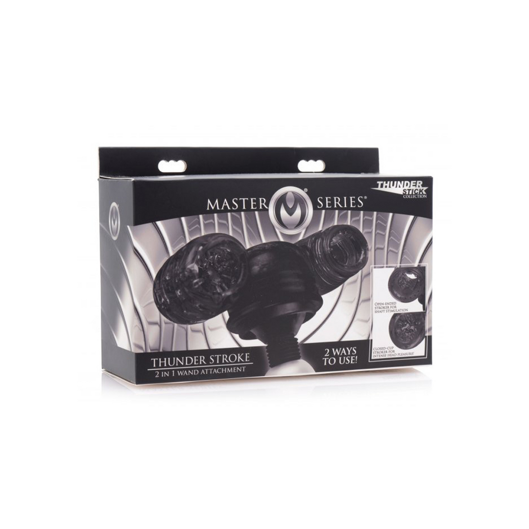 Xr brands Thunder Stroke - 2 in 1 Wandbevestiging en Masturbator (848518028914)