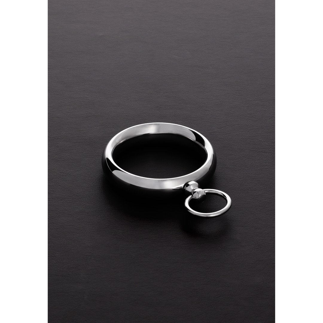 Steel by shots Donut Ring met O-ring - 0,6 x 0,3 x 50 / 15 x 8 x 50 mm (8714273781475)